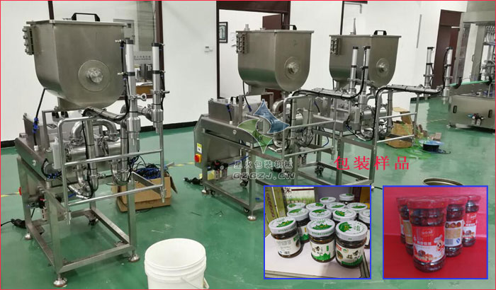雙頭醬料自動灌裝機(jī)