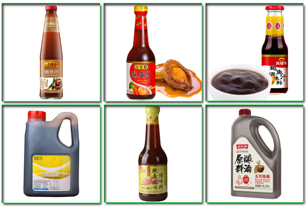 鮑魚(yú)汁灌裝機(jī)-桶裝鮑魚(yú)汁灌裝機(jī)灌裝樣品展示